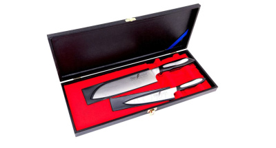 Набор из 2-х кухонных ножей, Tojiro, FF-GIFTSET-C, микарта
