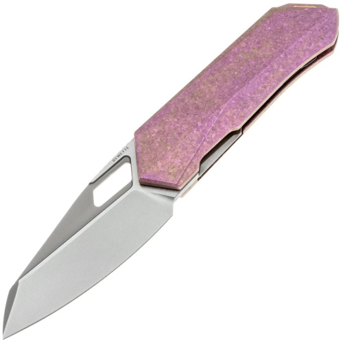 Складной нож Remette Woodpecker, сталь M390, рукоять титан, розовый