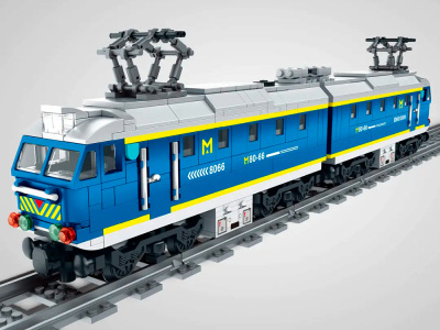 8066_MK Конструктор Электровоз CHS7