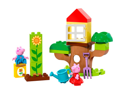 DUPLO 10431 Конструктор Свинка Пеппа: сад и домик на дереве