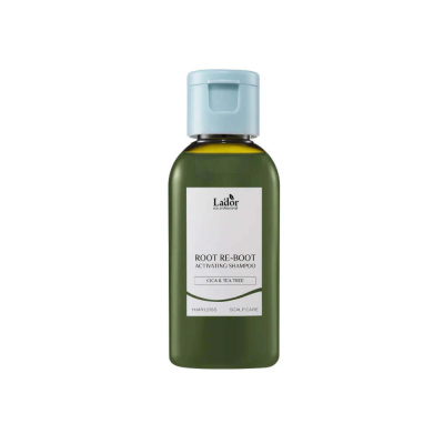 Освежающий шампунь для жирной кожи головы Lador Root Re-Boot Activating Shampoo Cica & Tea Tree 50 мл