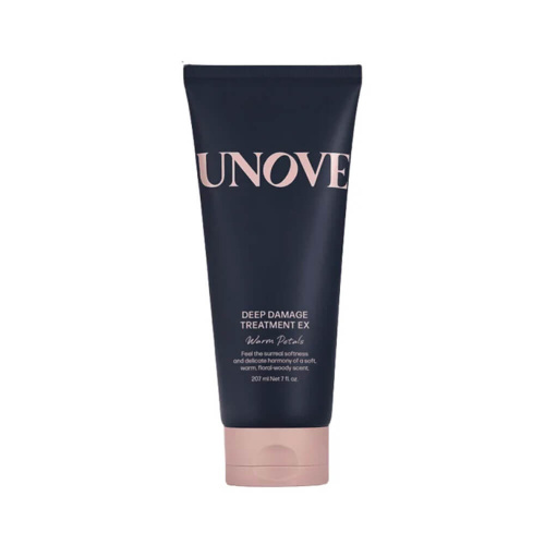 Протеиновая маска для волос с цветочно-древесным ароматом Unove Deep Damage Treatment EX Warm Petals 40 мл