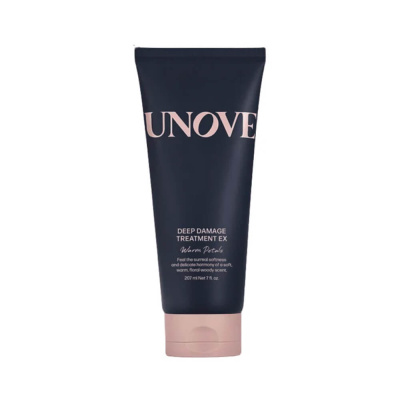 Протеиновая маска для волос с цветочно-древесным ароматом Unove Deep Damage Treatment EX Warm Petals 40 мл