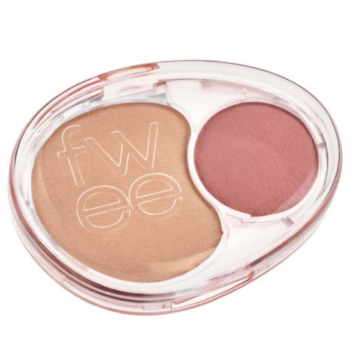 Двойные муссовые румяна fwee Mellow Dual Blusher RS02 Humming Talk