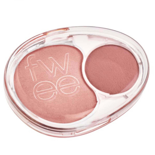 Двойные муссовые румяна fwee Mellow Dual Blusher RS01 Rosy Talk