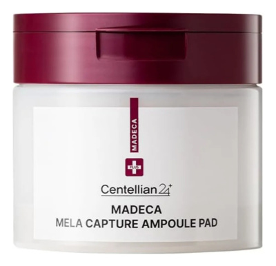 Пэды для лица выравнивающие тон кожи Madeca Mela Capture Ampoule Pad 60шт