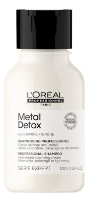 Очищающий крем-шампунь для волос Serie Expert Metal Detox Shampooing: Шампунь 100мл