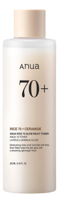 Молочный тонер для лица с экстрактом риса и керамидами Rice 70 Glow Milky Toner: Тонер 250мл