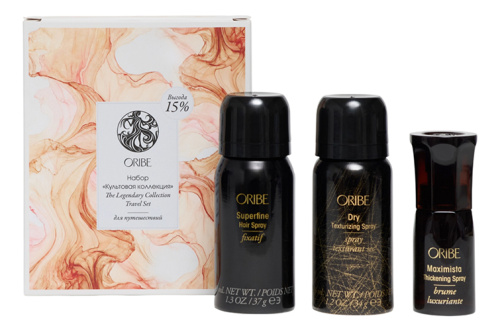Набор для волос Культовая коллекция The Legendary Collection Travel Set (спрей Superfine Hair Spray 43мл + спрей Maximista Thickening Spray 20мл + спрей Dry Texturizing Spray 43мл)