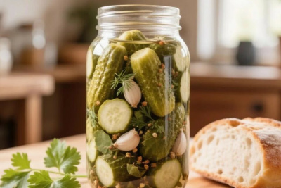 Маринованные огурцы по ГОСТу: классический рецепт с точными пропорциями / ЯСИА   