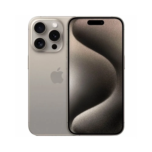 Смартфон Apple iPhone 15 Pro 128Gb (Natural Titanium) (eSIM)
