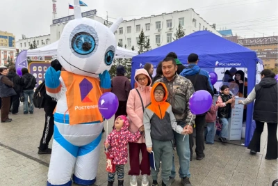 Якутск на связи: «Ростелеком» отметил День города вместе с жителями / ЯСИА   