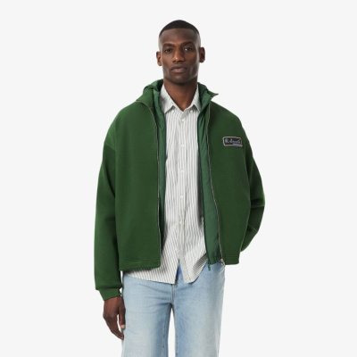 Мужской хлопковый свитшот Lacoste свободного кроя
