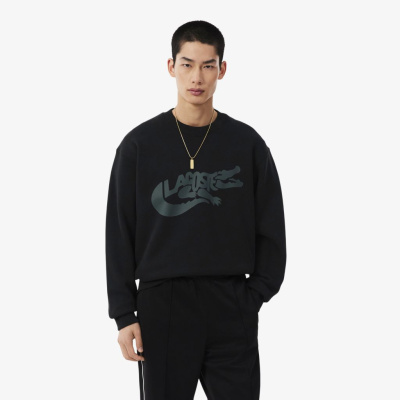 Мужской хлопковый свитшот французского производства Lacoste