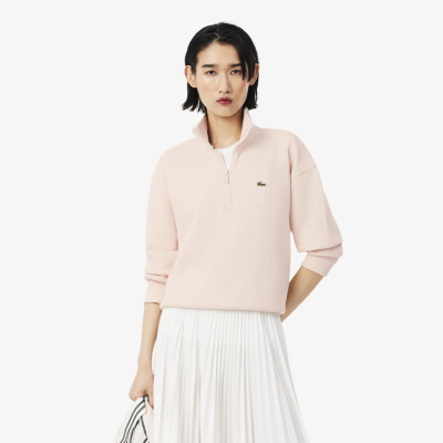 Женская хлопковая толстовка Lacoste