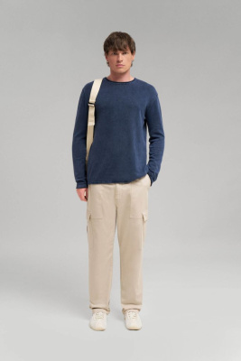 Джемпер полуприлегающего кроя из хлопка