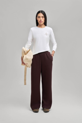 Лонгслив полуприлегающего кроя из джерси