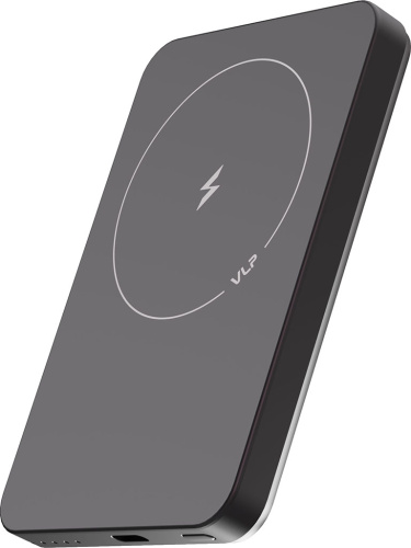 Портативное зарядное устройство VLP LITE Power Snap Qi / MagSafe 5000 мАч Чёрное