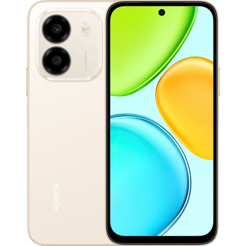Смартфон HONOR X6e 4/256 ГБ Золотистый