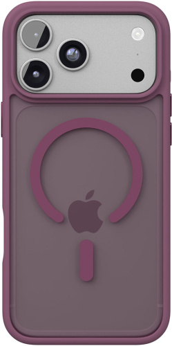 Клип-кейс VLP Lite Bloom для Apple iPhone 18 Pro Max с MagSafe Тёмно-фиолетовый