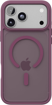 Клип-кейс VLP Lite Bloom для Apple iPhone 18 Pro Max с MagSafe Тёмно-фиолетовый