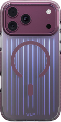 Клип-кейс VLP Pulse для Apple iPhone 18 Pro Max с MagSafe Тёмно-фиолетовый