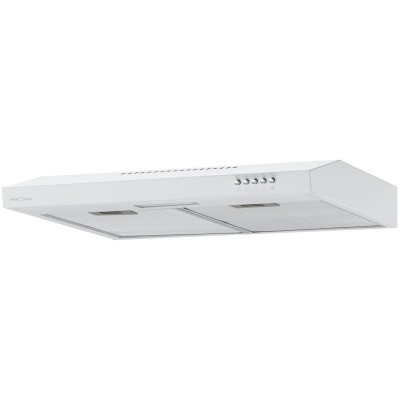 Плоская вытяжка KRONA JESSICA slim 600 white push button