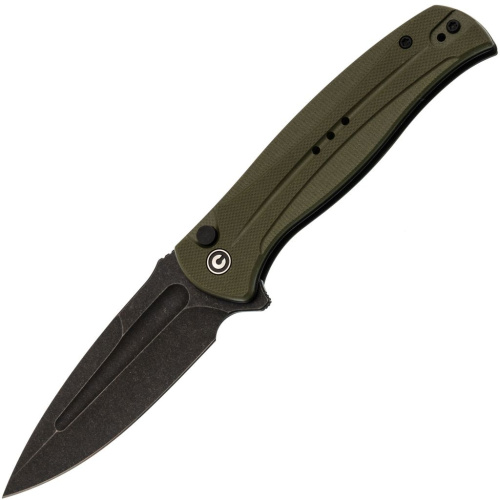 Складной нож CIVIVI Incindie, сталь 14C28N, рукоять G10, зеленый