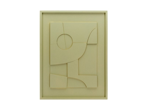 Картина Рельеф Оливковый 60x80