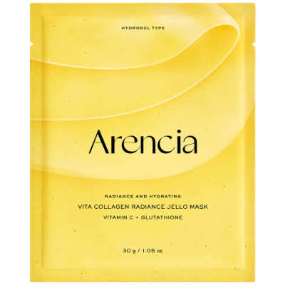 Гидрогелевая маска для сияния кожи с витамином С Arencia Vita Collagen Radiance Jello Mask