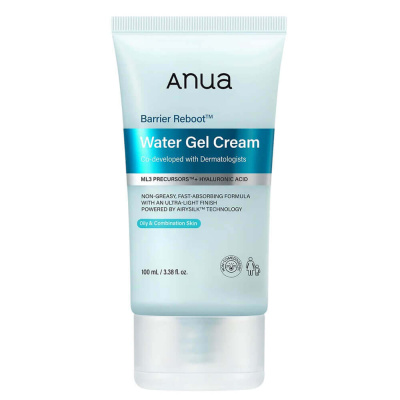 Лёгкий барьерный крем-гель с липидами Anua Barrier Reboot Watery Gel Cream