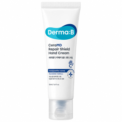 Восстанавливающий крем для рук с церамидами и маслами Derma:B CeraMD Repair Shield Hand Cream 50 мл
