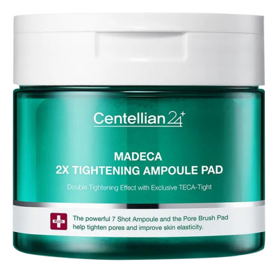 Подтягивающие пэды для лица Madeca 2x Tightening Ampoule Pad 60шт
