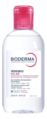 Мицеллярная вода для лица Sensibio H2O AR Solution Micelle 250мл