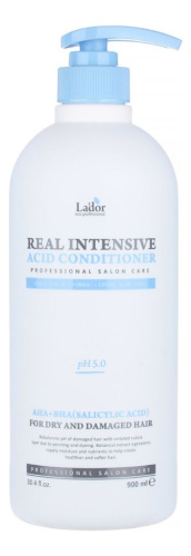 Кислотный кондиционер для сухих и поврежденных волос Real Intensive Acid Conditioner: Кондиционер 900мл