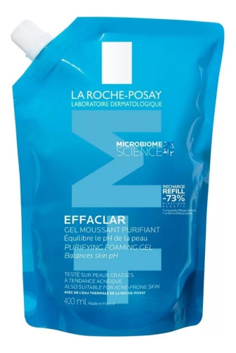 Очищающий гель для лица Effaclar Cleansing Gel: Гель 400мл (сменный блок)