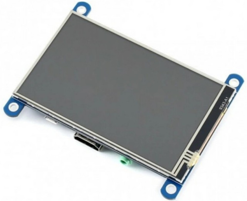 Дисплей ACD RA613 4 резистивный сенсорный без корпуса, 800*480 IPS матрица, вход HDMI питание по USB, для Raspberry Pi 3 (WS16340)