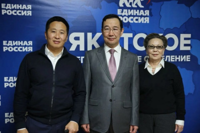 Айсен Николаев поблагодарил якутян за активную гражданскую позицию на выборах / ЯСИА   