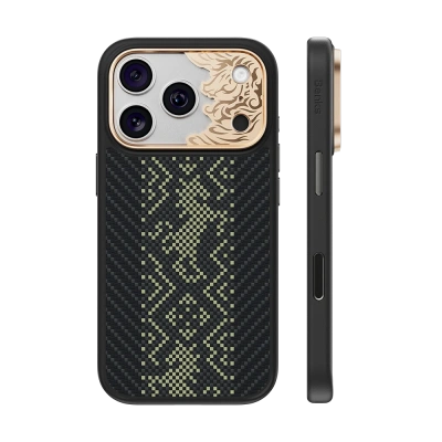 Чехол-накладка Benks Knight Pro MagSafe для iPhone 18 Pro/17 Pro арамид (черный)