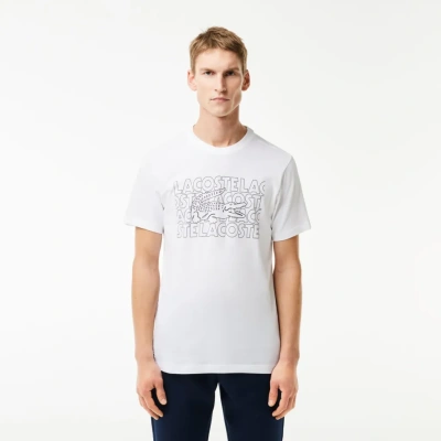 Мужская хлопковая футболка Lacoste