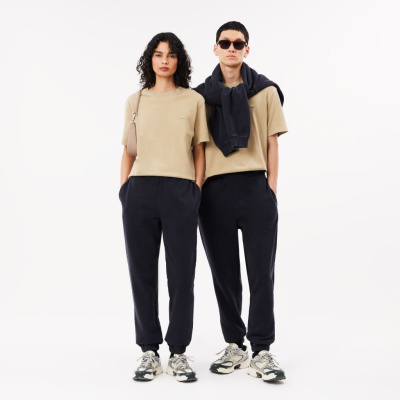 Спортивные хлопковые брюки Lacoste унисекс