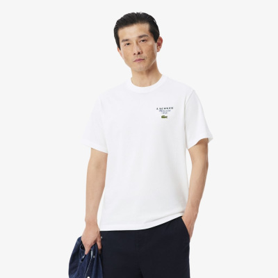 Мужская хлопковая футболка Lacoste