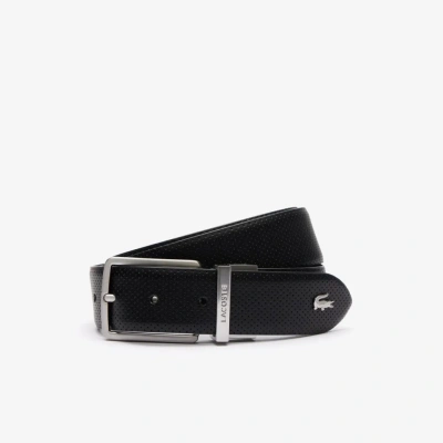 Двусторонний кожаный ремень Lacoste