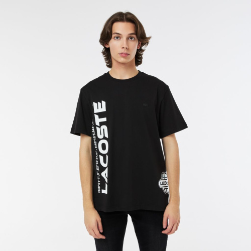 Мужская футболка Lacoste свободного кроя