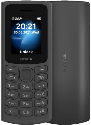 Мобильный телефон Nokia 105 TA-1569 Чёрный