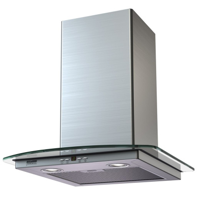 Т-образная вытяжка JASMIN slim 500 inox/glass 3P