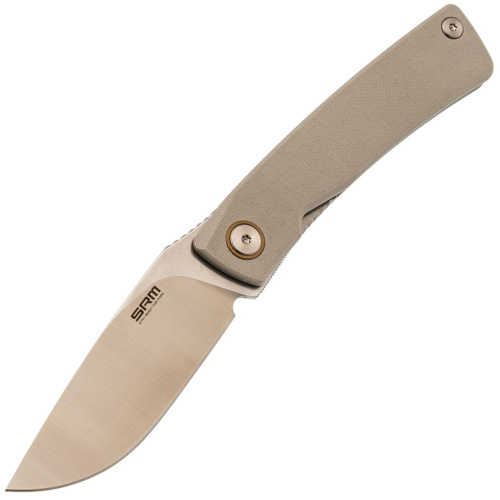 Складной нож SRM Air, сталь 14C28N, рукоять G10, серый