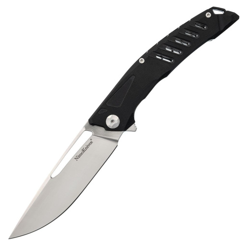 Складной нож Nimo Knives R7 Black, сталь D2, G10