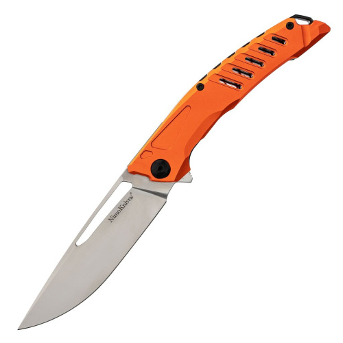 Складной нож Nimo Knives R7 Orange, сталь D2, алюминий