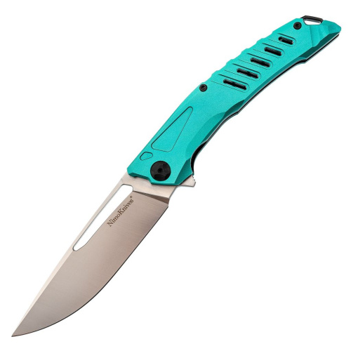 Складной нож Nimo Knives R7 Blue, сталь D2, алюминий